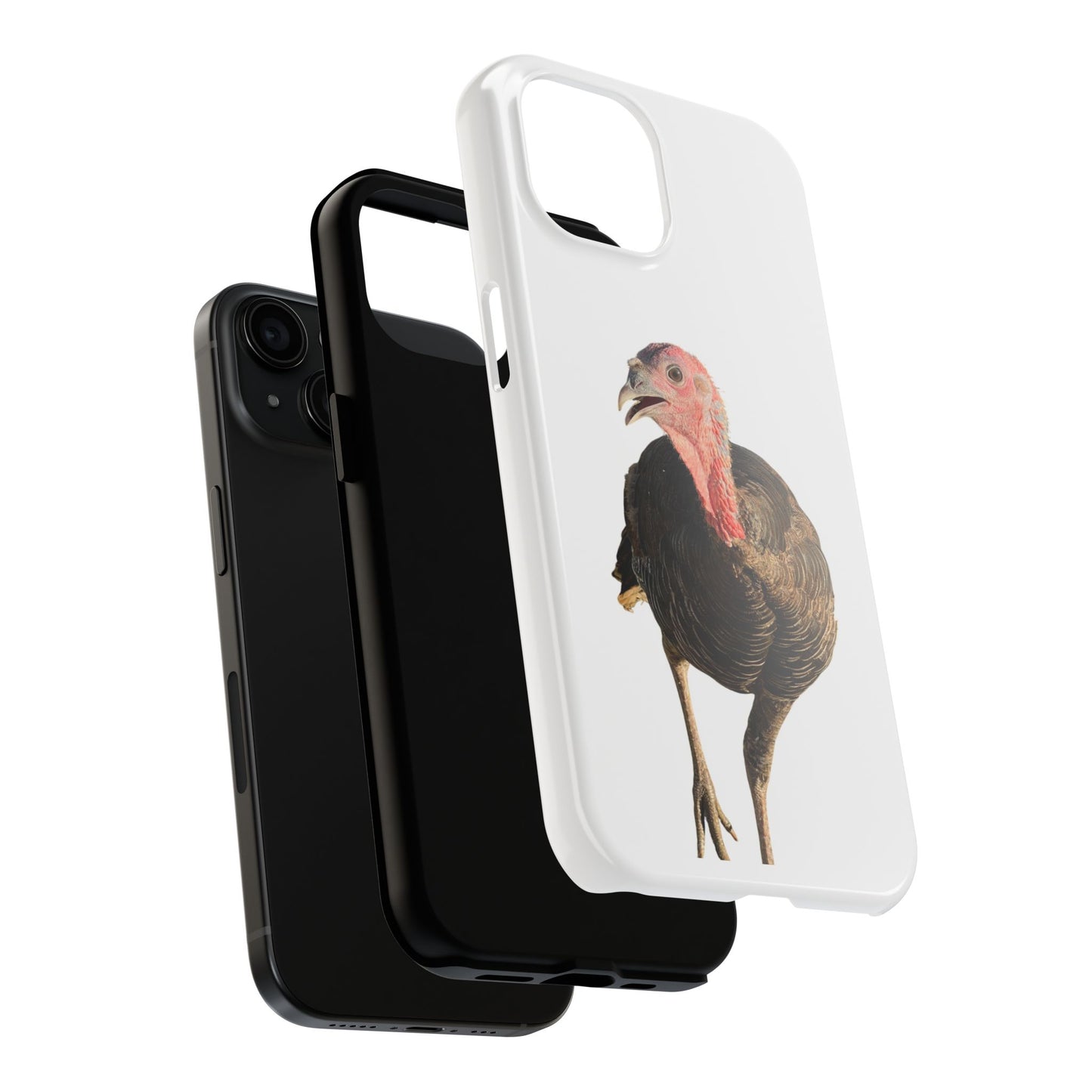 Turkey-Themed Tough Phone Cases | Fun Thanksgiving Gifts, Holiday Accessories, Unique Phone Protection, Cute Animal Design, Fall Celebration