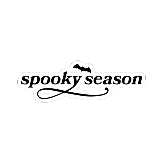 Spooky Season Kiss-Cut Stickers | Fall Decor, Halloween Gifts, Laptop Stickers, Seasonal Decor, Party Favors
