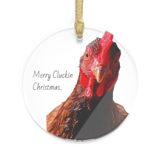 Copy of Humorous Acrylic Ornaments, Funny Holiday Decor, Christmas Tree Decoration, Gift for Animal Lovers, Unique Xmas Ornaments