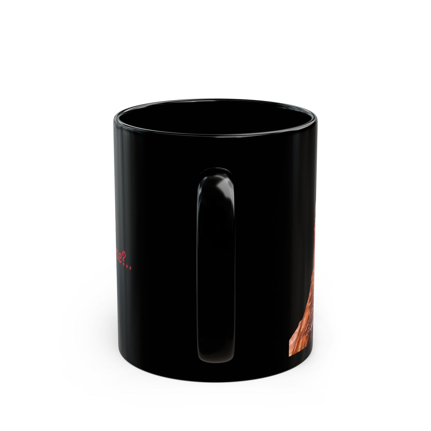 Fun Black Mug with Chicken Design - You Want to Cluck with Me? Coffee Cup, Gift for Chicken Lovers, Kitchen Decor, Funny Animal Mug